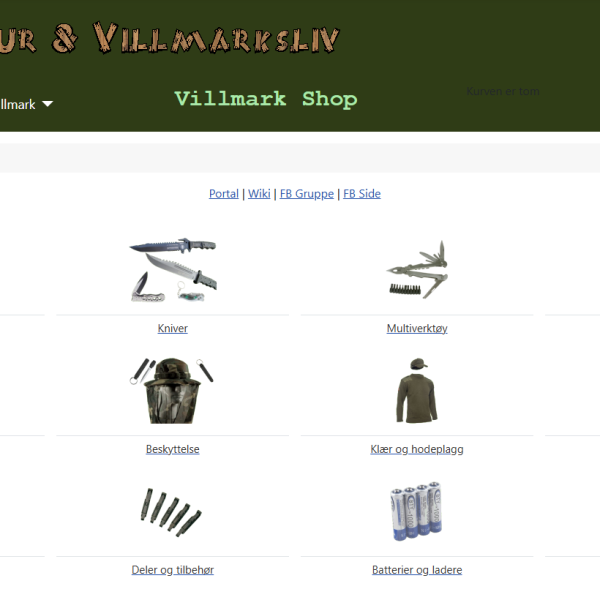 Villmark Shop